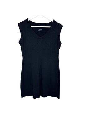 Columbia Women's Dark Gray Space Dye Sleeveless Casual Dress, Size Medium